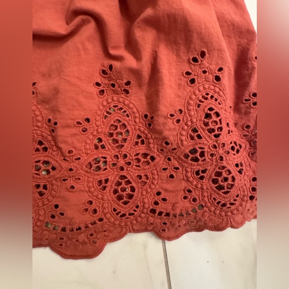 A Pea In The Pod Maternity Top Small Rust - Picture 2 of 7